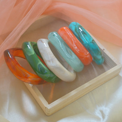 Trending Resin Bangle - Size 2.8