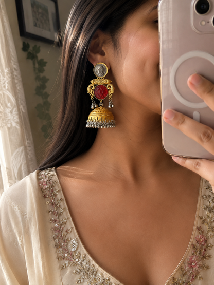 Khushi Brass Lightweight Jhumkas