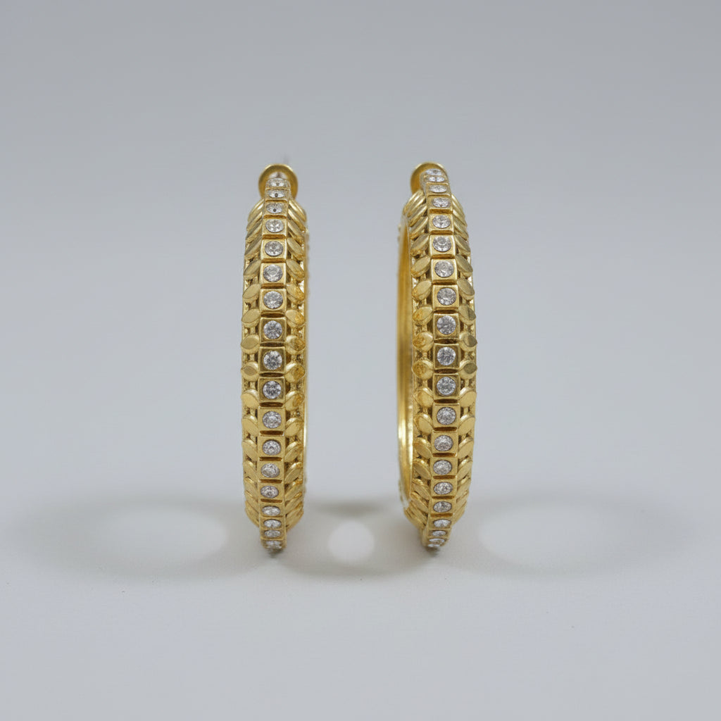 Antique Gokru Diamond Kadas for Her