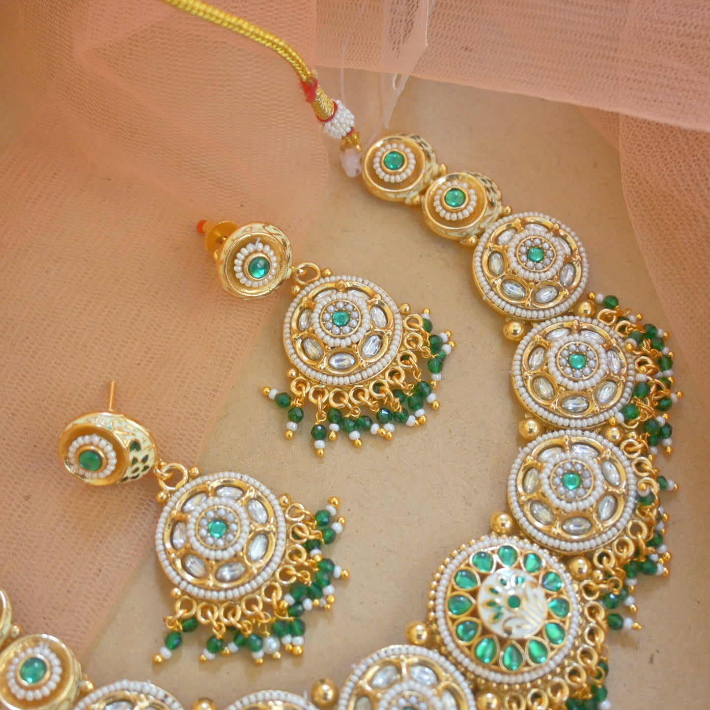 Shyla Polki Premium Neckpiece
