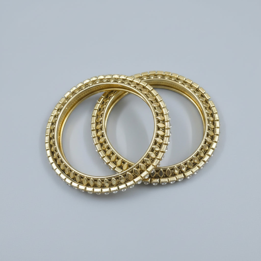 Antique Gokru Diamond Kadas for Her