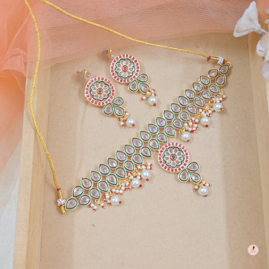 Archana Reverse AD Choker Set