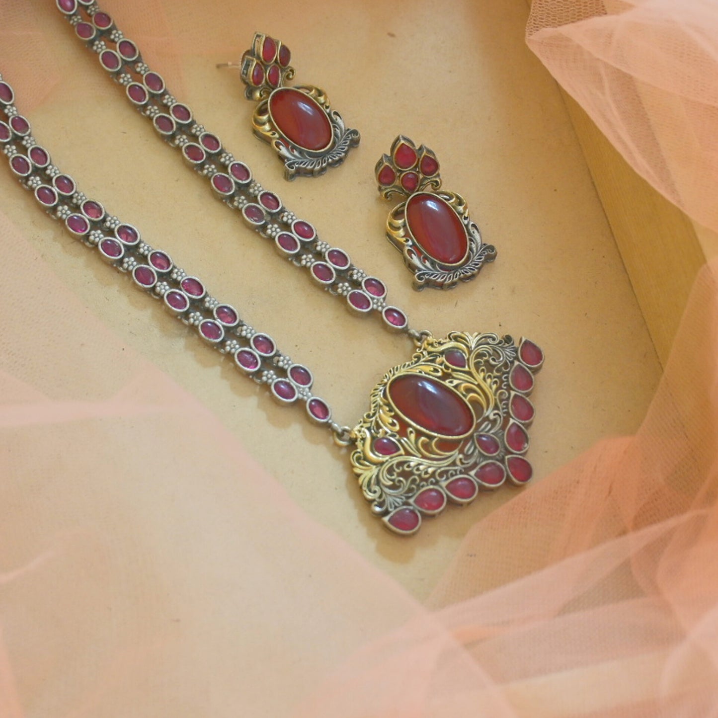 Monika Premium GS Mala - Ruby