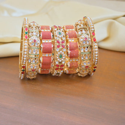 Traditional Bridal Chooda - One Hand