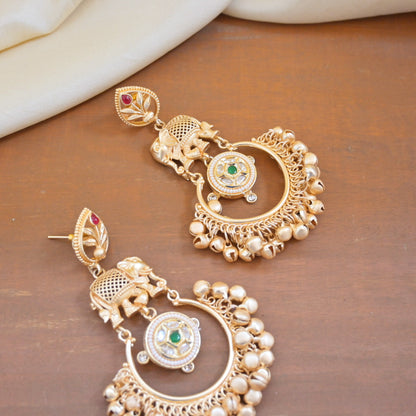 Aliza Kashmiri Ghungaroo Chaandbalis