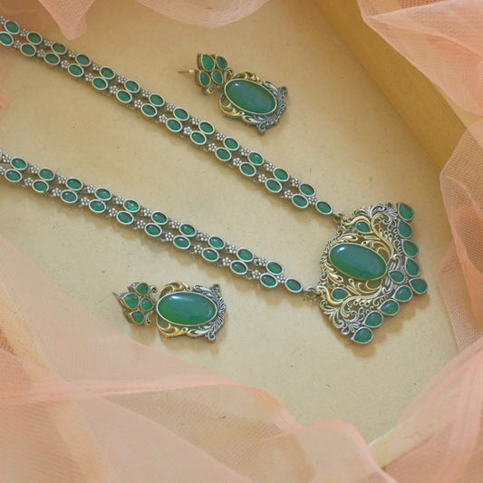 Monika GS Mala Set - Green