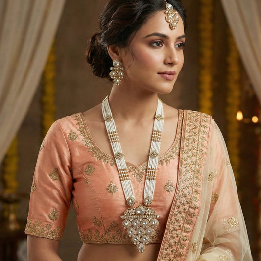 Anvika Polki Kundan Rani Haar for Her