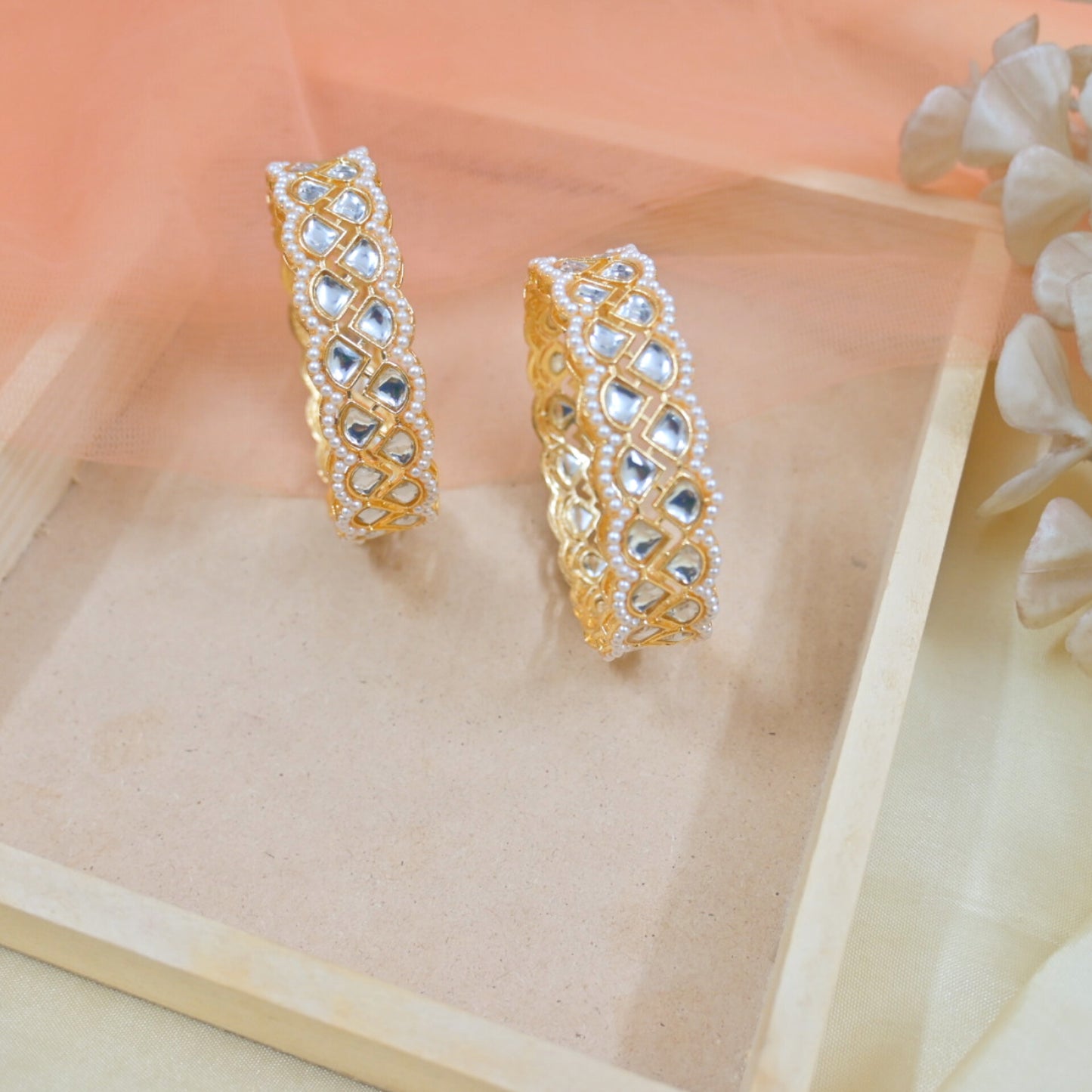 Kundan Kadas ( Set of 2 )