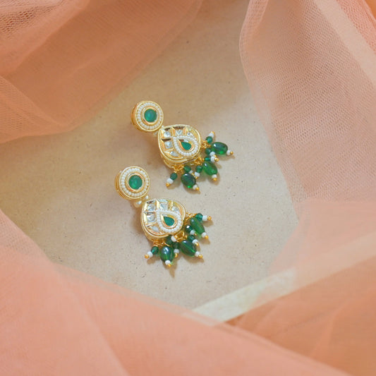 Gia Dainty Polki Earrings