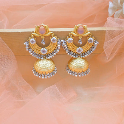 Nia Brass Jhumkas