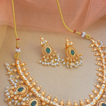Aina Copper Necklace Set