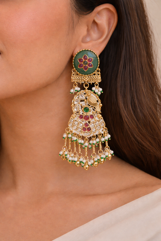 Yalina Kashmiri Earrings