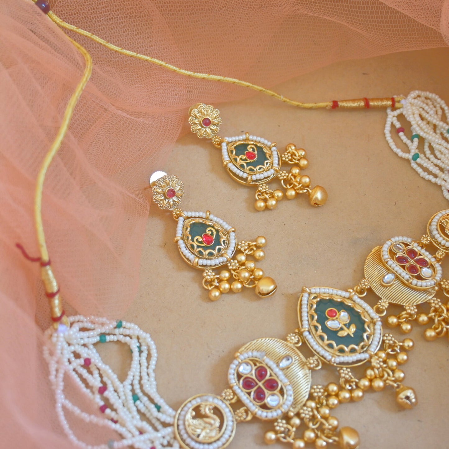 Kuhu Heritage Rajwadi Neckpiece for Her