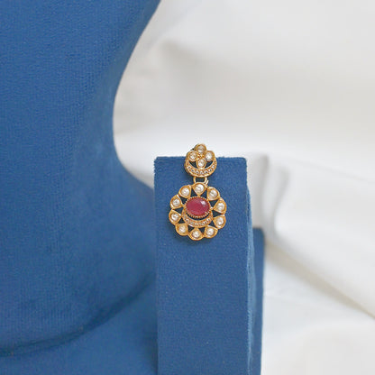 Aatika Polki Style Premium Sleek Neckset