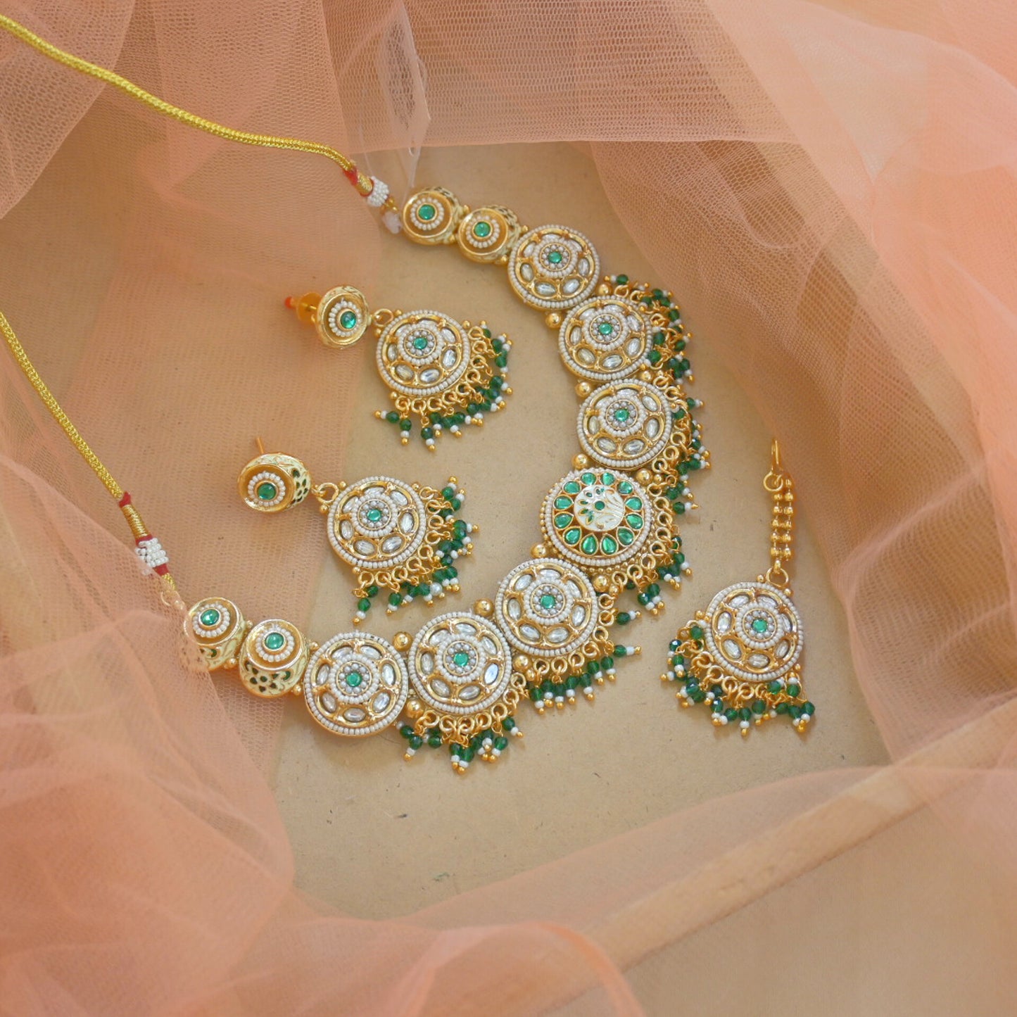 Shyla Polki Premium Neckpiece