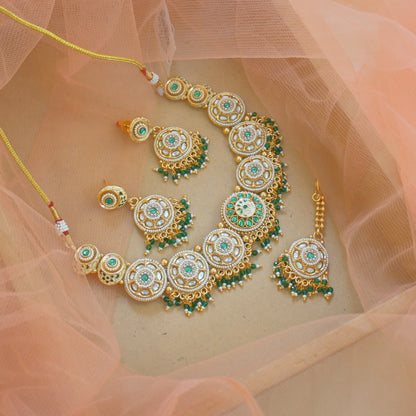 Shyla Polki Premium Neckpiece