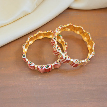 Meenawork Broad Kadas for Her