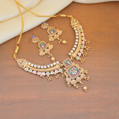 Dviti Heritage Rajwadi NeckSet
