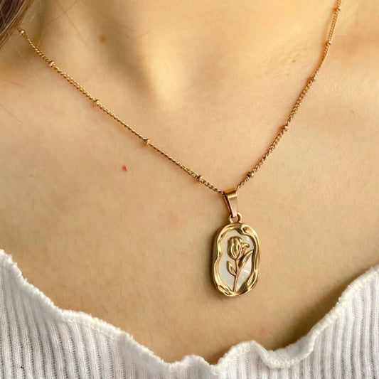 Dainty Flower Anti Tarnish Chain
