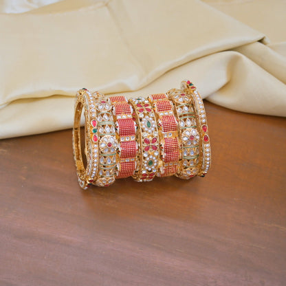 Traditional Bridal Chooda - One Hand