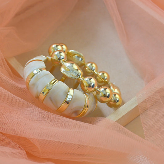 Crystal Resin Bracelet Bundle