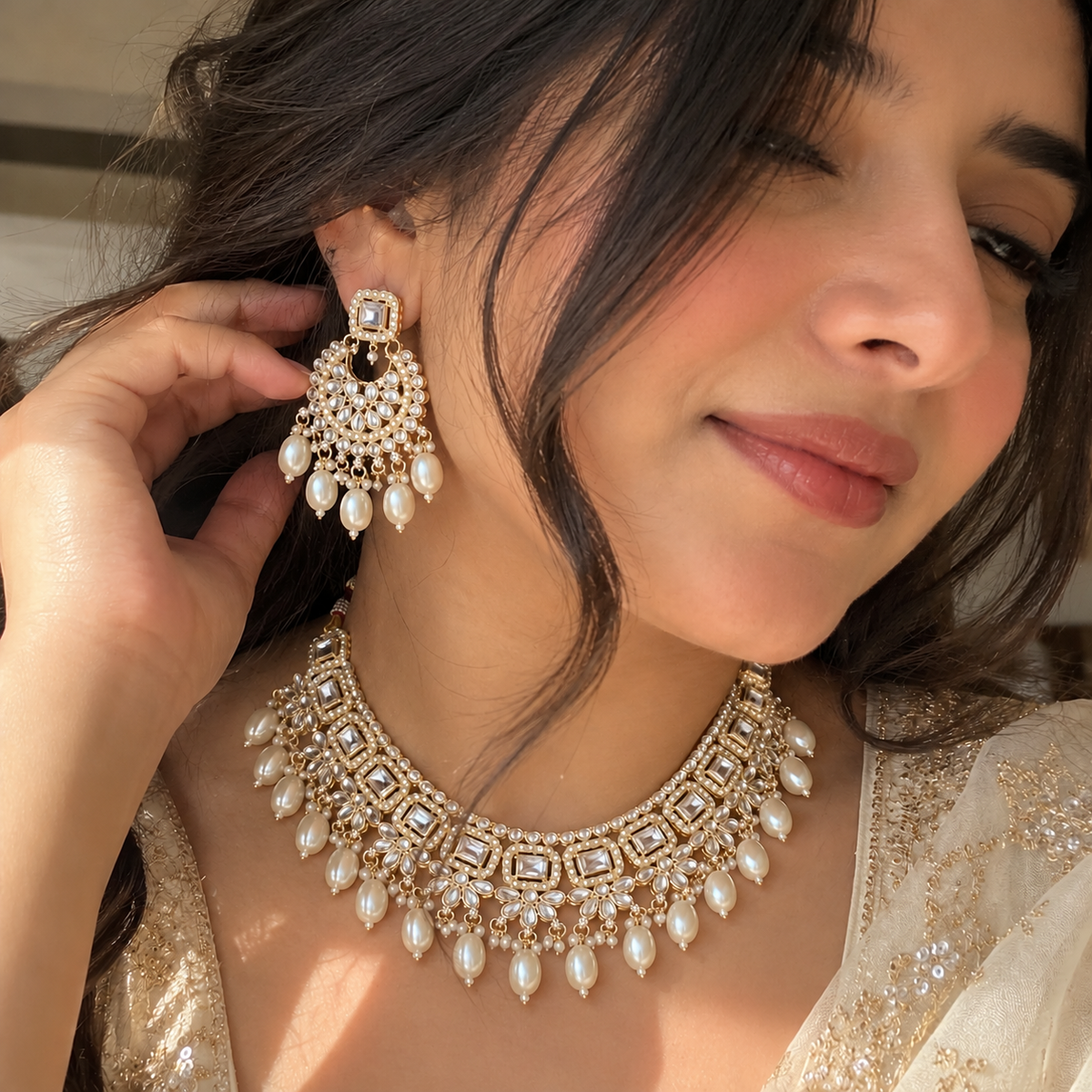 Sejal Kundan Neckpiece