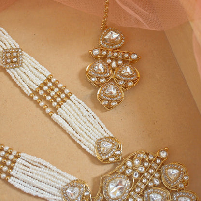 Anvika Polki Kundan Rani Haar for Her