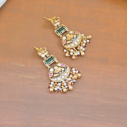 Kanika Kashmiri Chaandbali Earrings