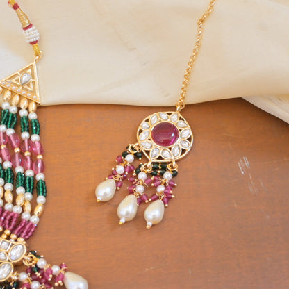 Vamika Monali Poli Set - Multicolor