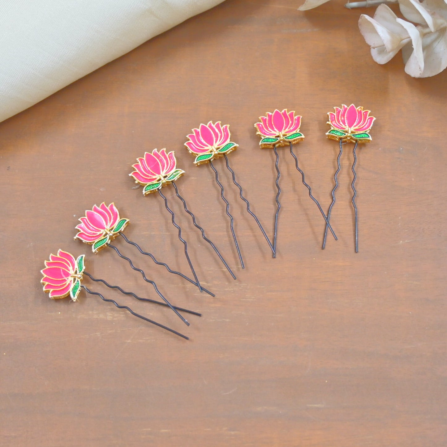 Lotus Hairpin ( set of 6 )