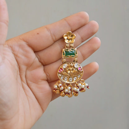 Kanika Kashmiri Chaandbali Earrings