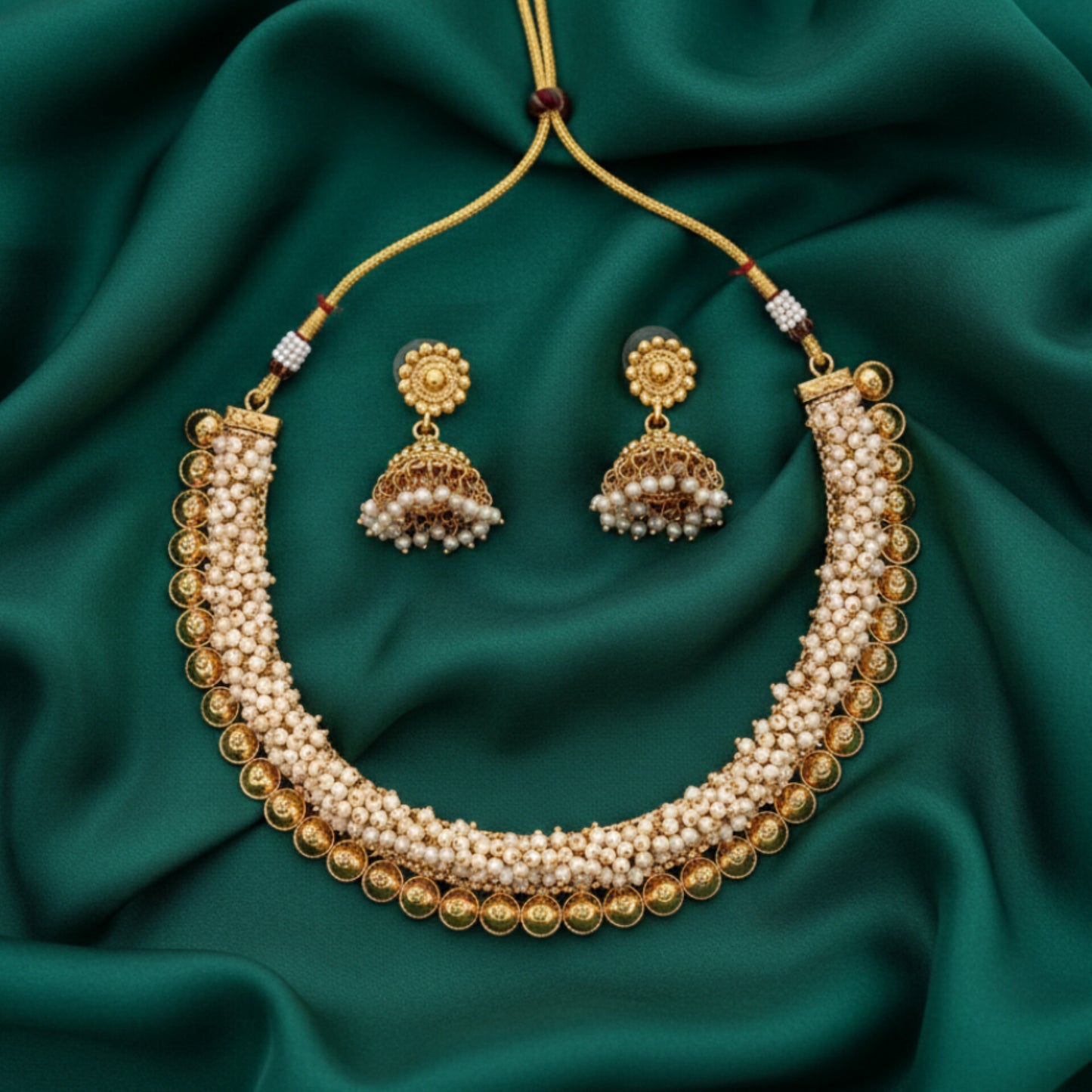 Traditional Copper Neckpiece for Her