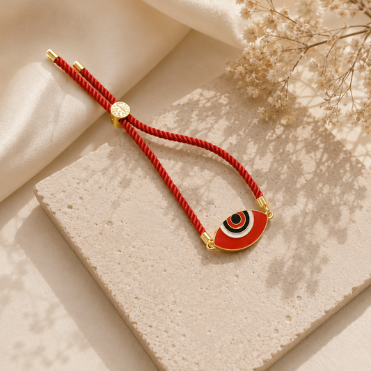 Red Evil Eye Rakhi