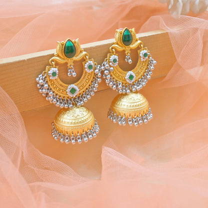 Nia Brass Jhumkas