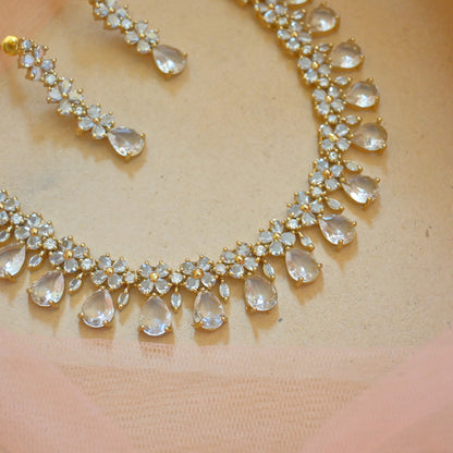 Tanishka AD Jewellery Set