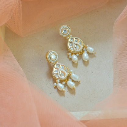 Gia Dainty Polki Earrings