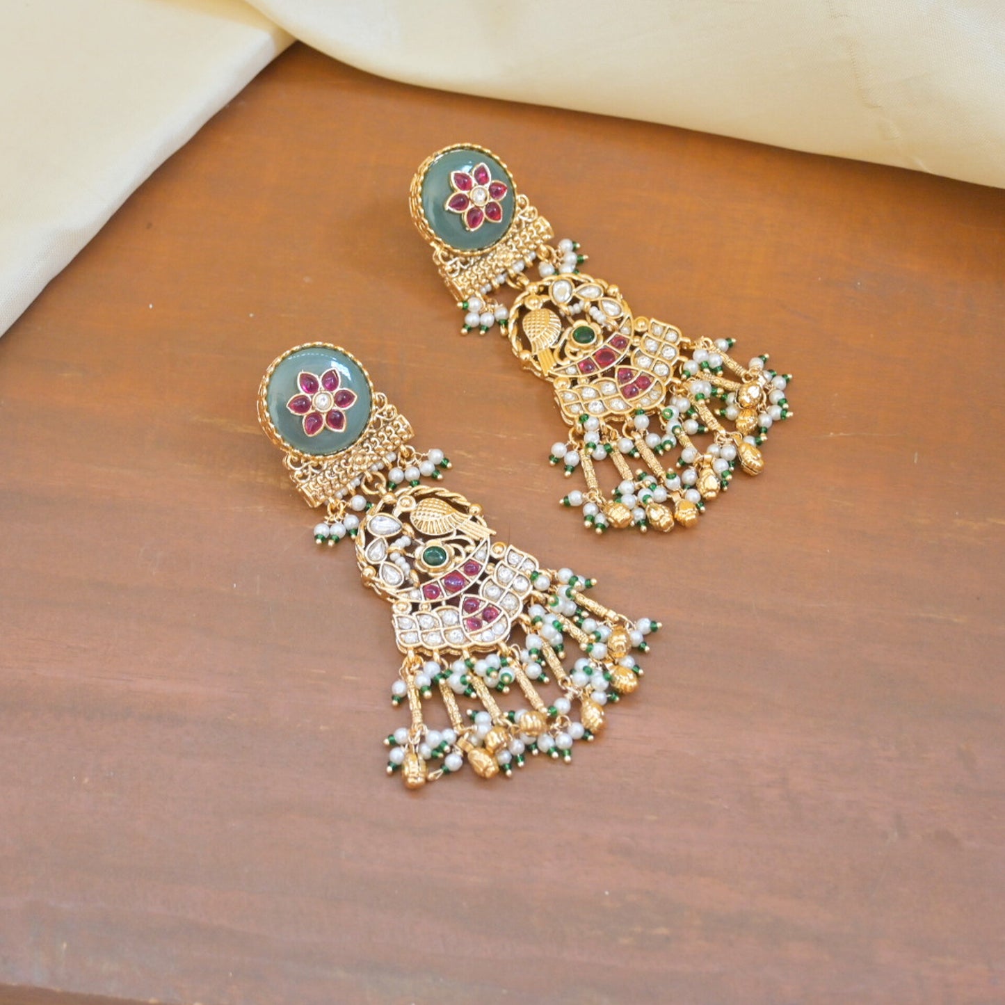 Yalina Kashmiri Earrings
