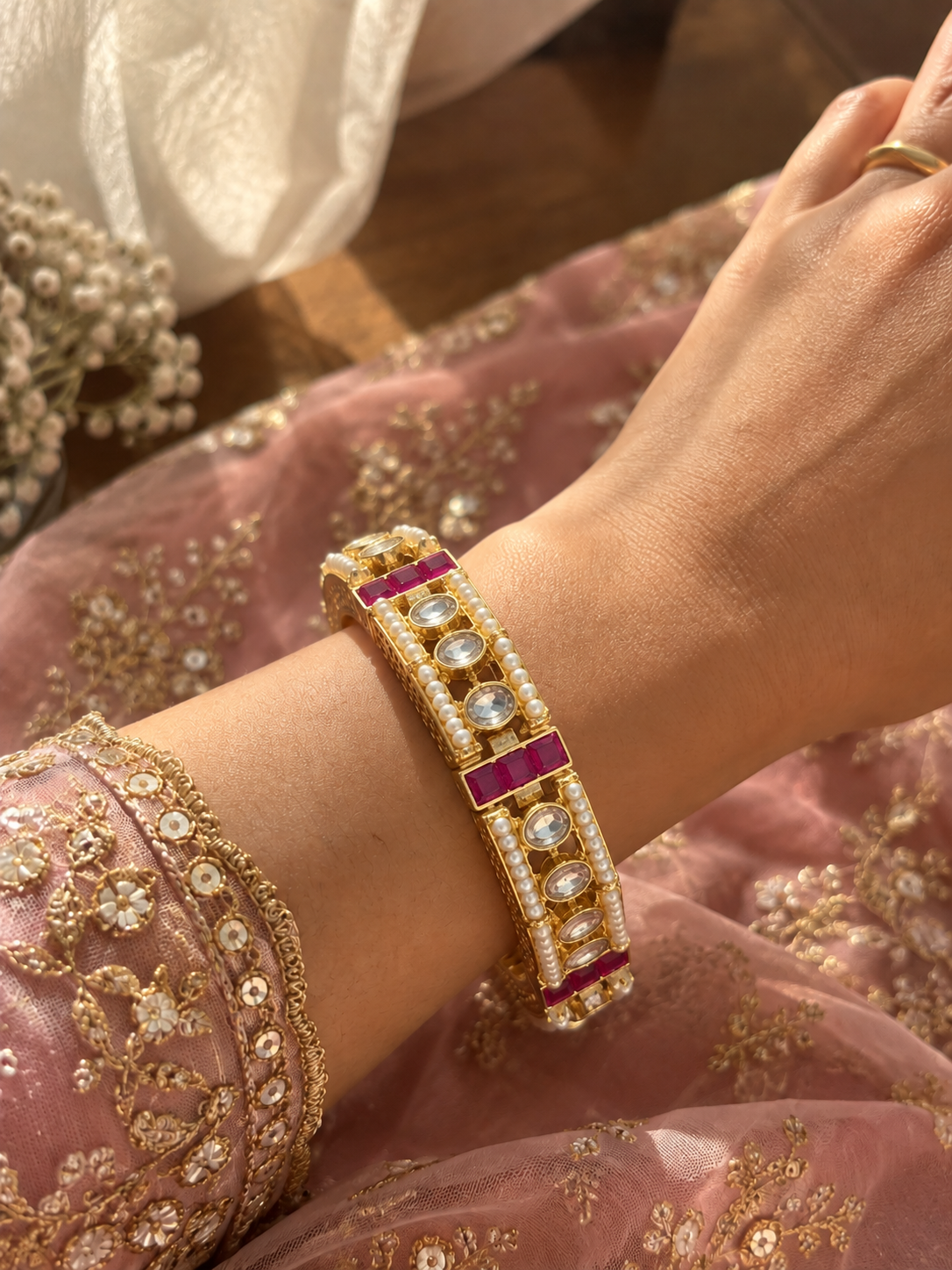Polki Style Bracelet
