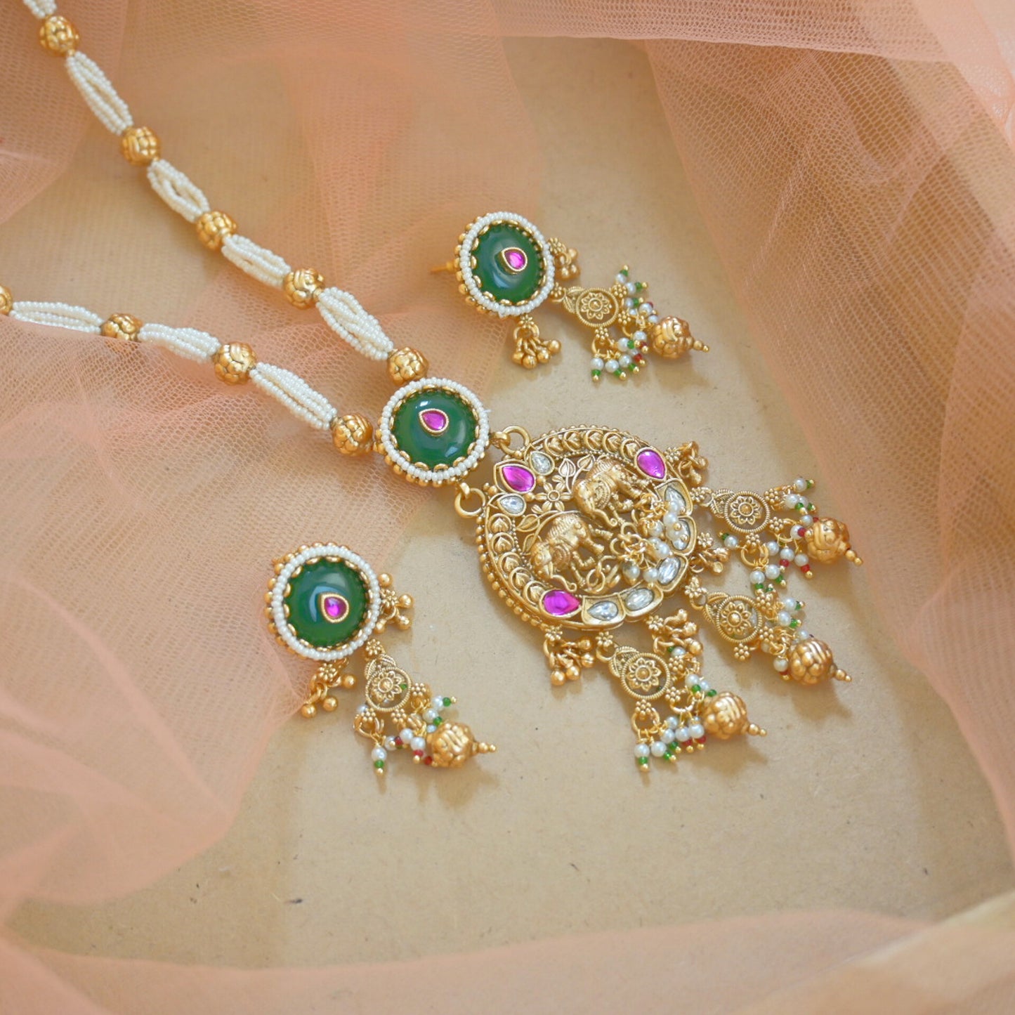 Pranati Heritage Mala Set
