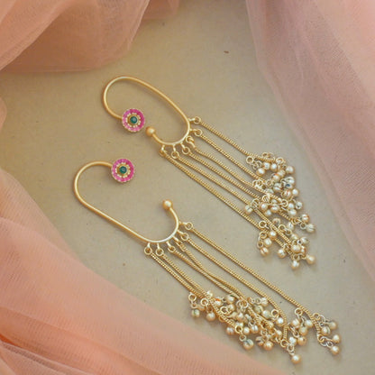 Amala Kashmiri Brass Earrings