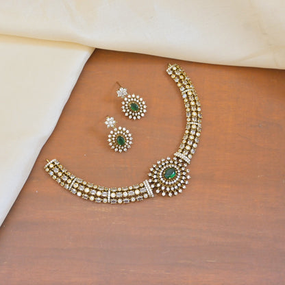 Samira Antique AD Collar Jewellery Set